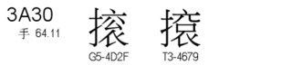 U+3A30